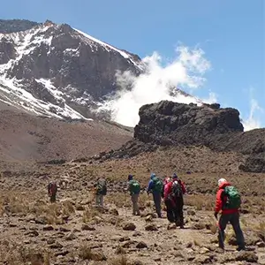 Kilimanjaro trekking via Marangu Route